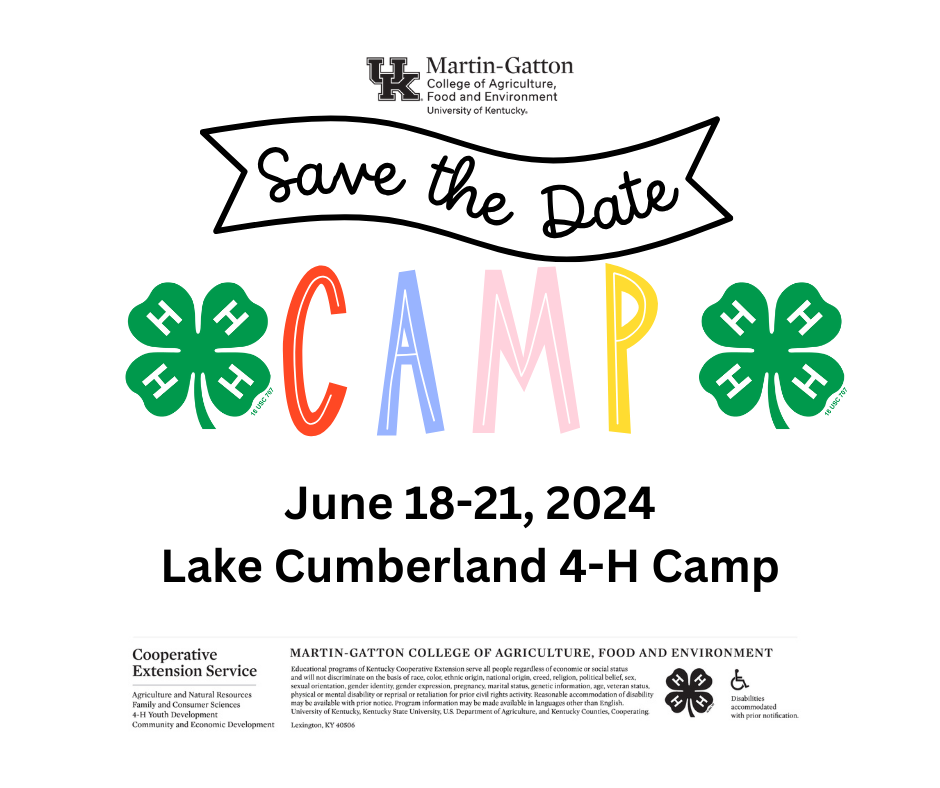 4-H Camp Information