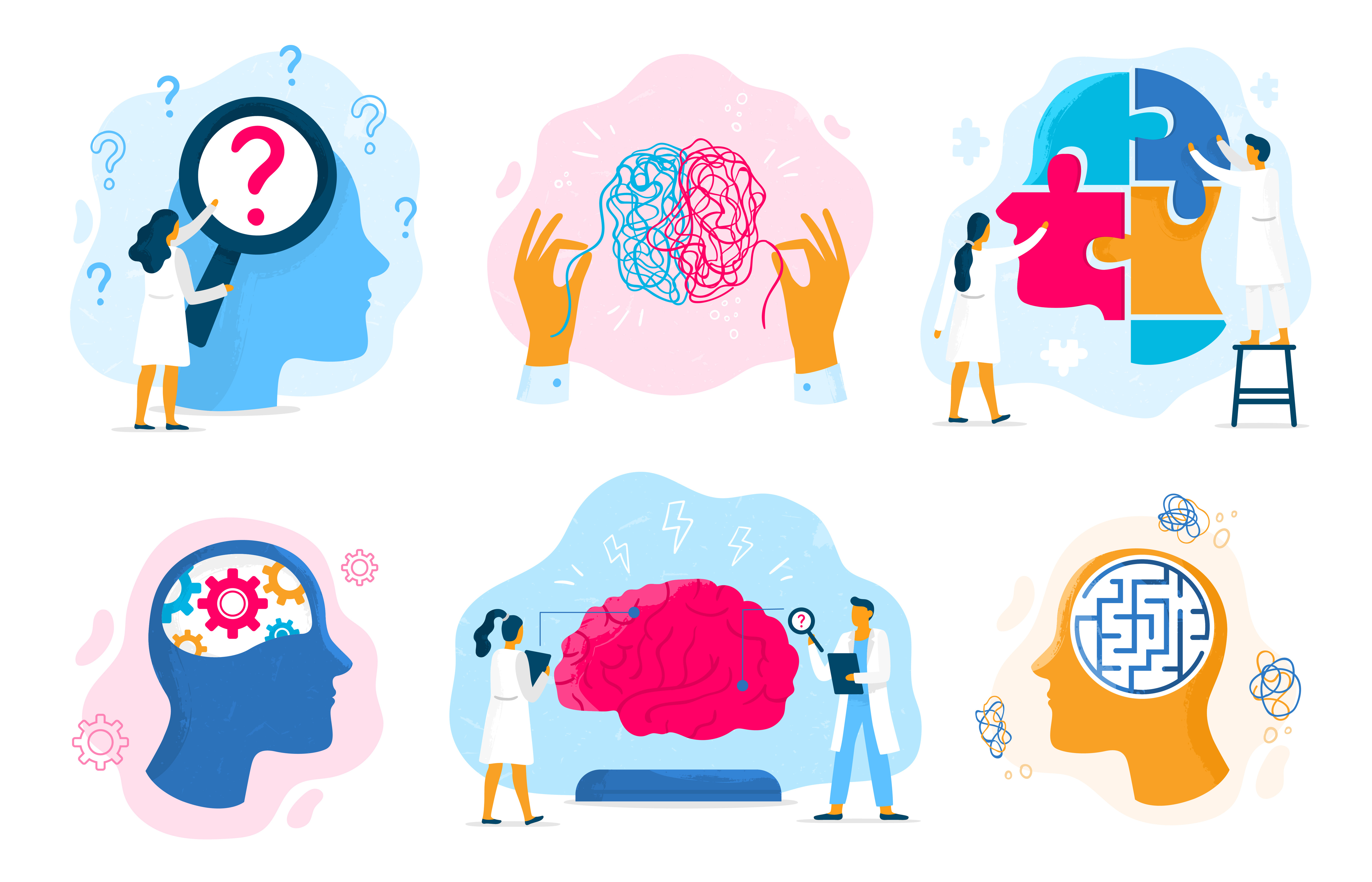 brain health collage