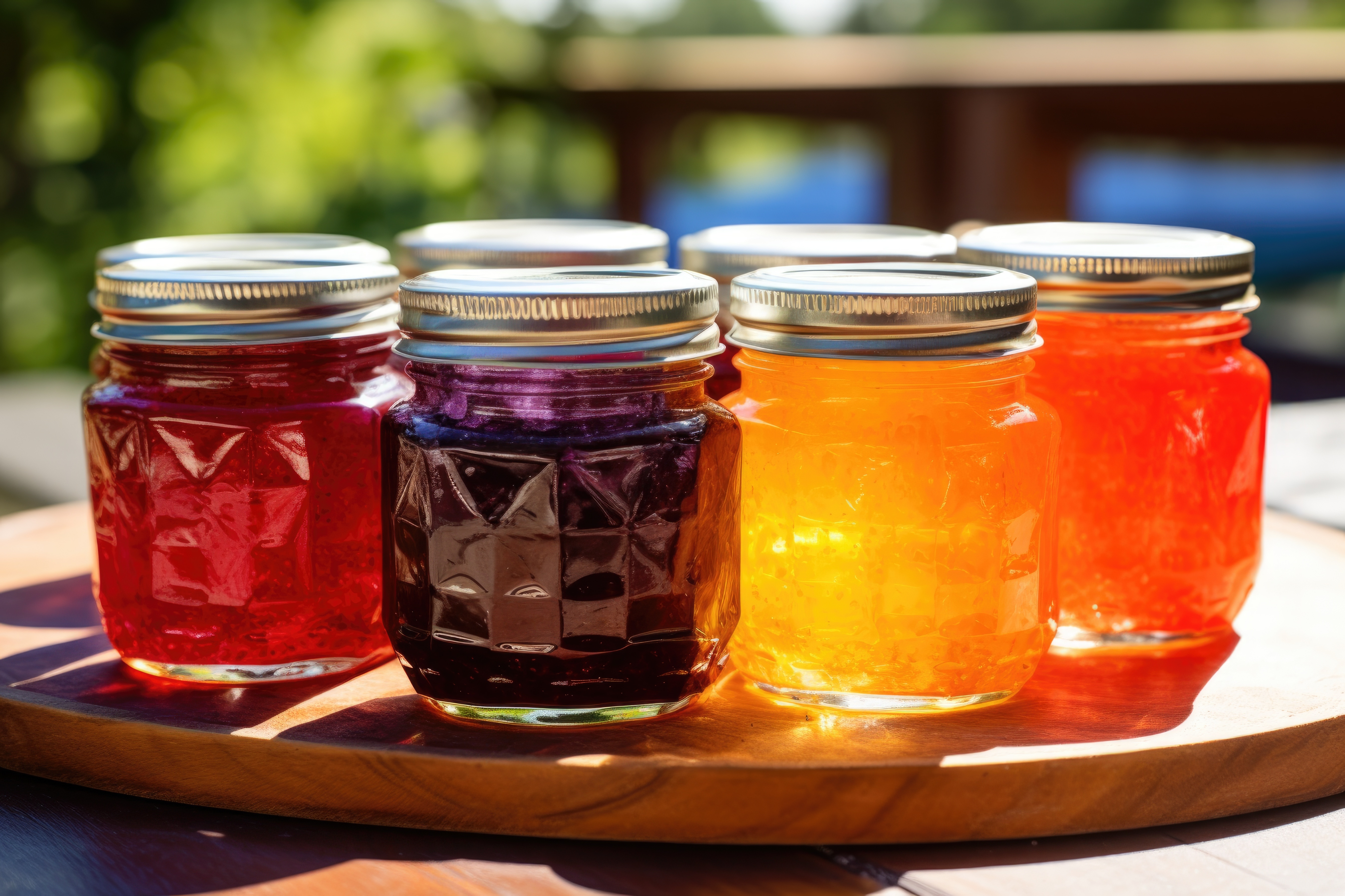 jam & jelly in jars