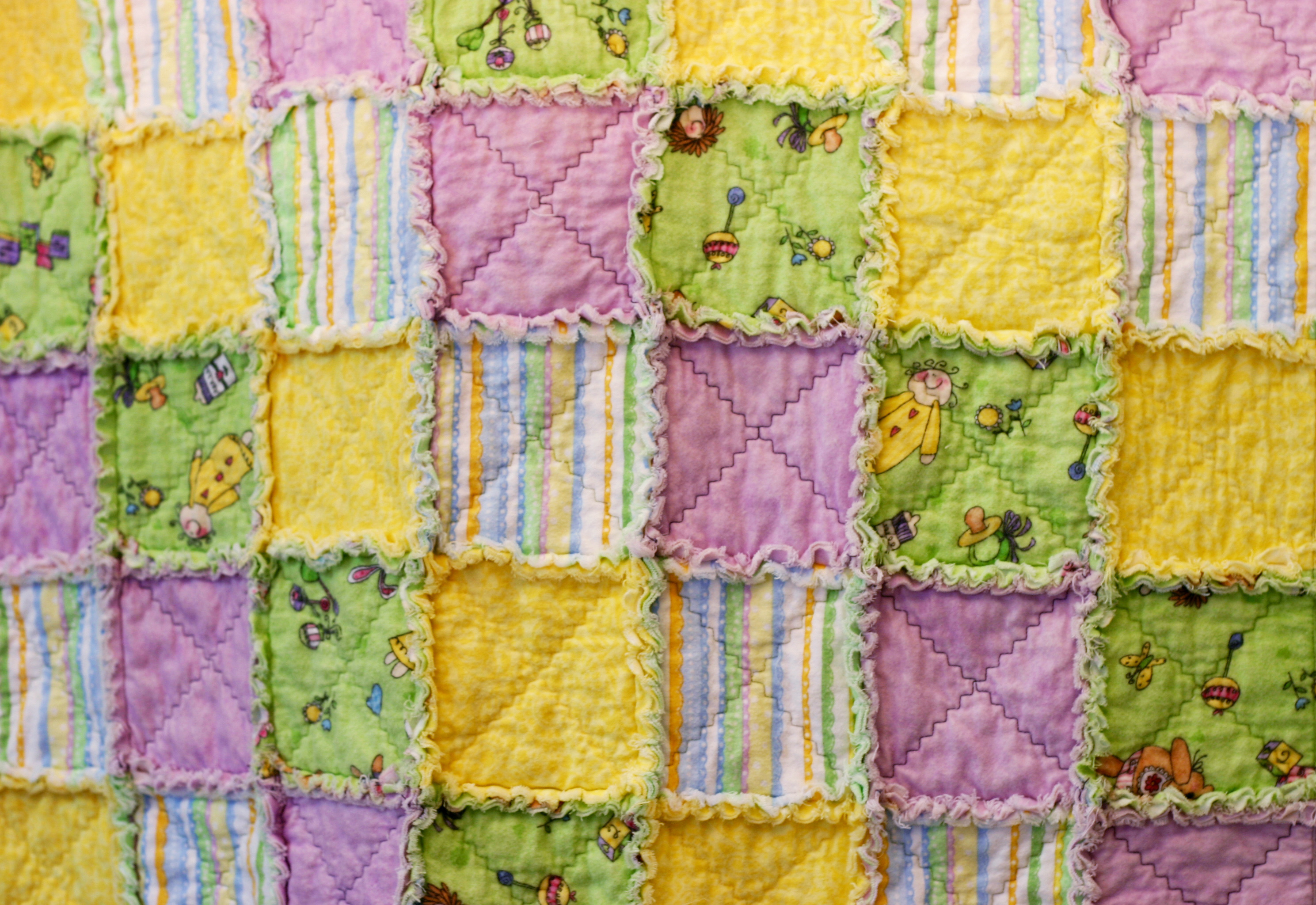 Rag quilt